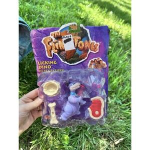 Flintstones Licking Dino 1993‎ Mattel Action Figure MOC New